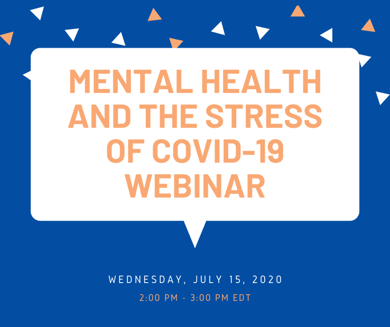 Mental health and the stress of covid-19 webinar
