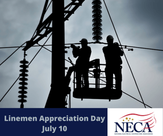 Linemen Appreciation Day July 10