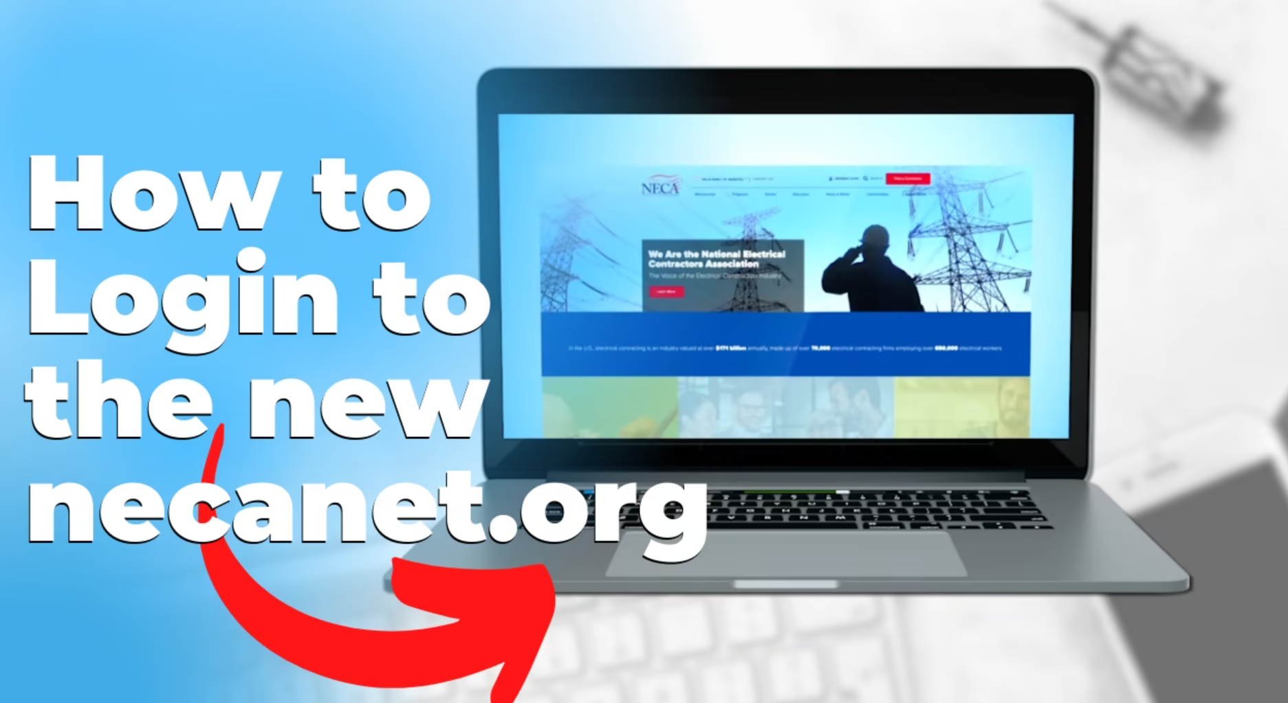 How to login to the new necanet.org